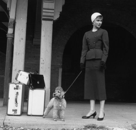 Audrey Hepburn Traveling Suitcase