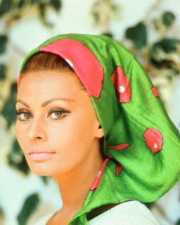 Sophia Loren Headscarf