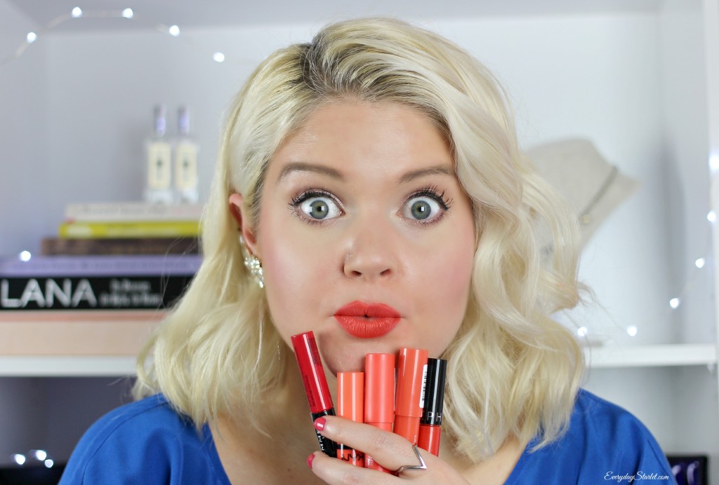 The Best Orange Lipsticks for Everyone, drugstore lipsticks, MAC Lady Danger Dupe,