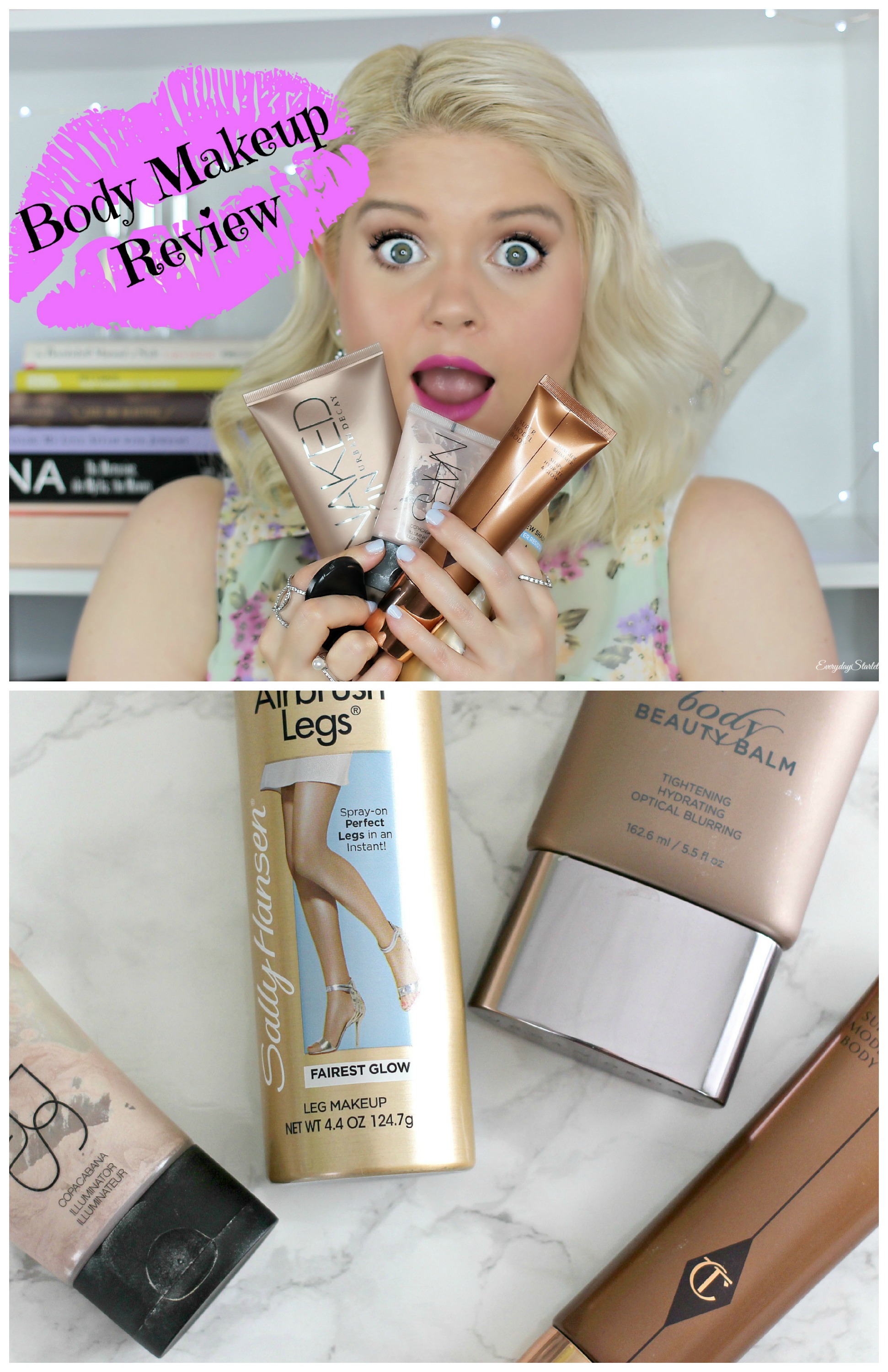Body Makeup Review For Sexy Glowing Summer Legs Everyday Starlet