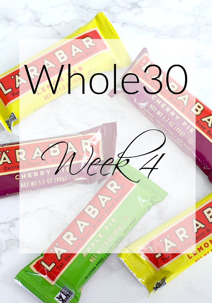 Whole30 Week 4 