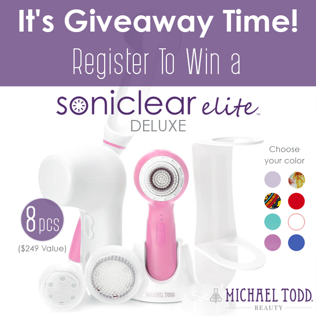 Michael Todd Soniclear Elite Deluxe Giveaway