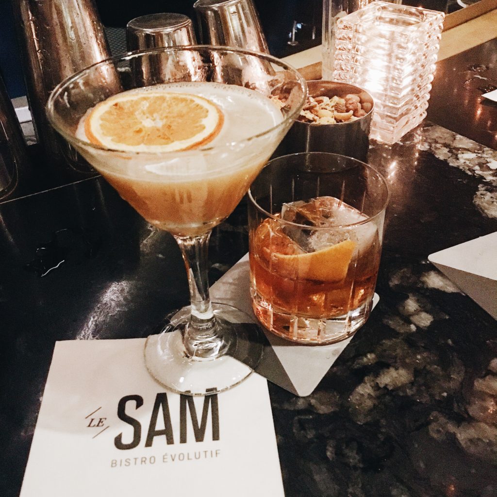 Fairmont Frontenac Cocktails, Bar Le Sam