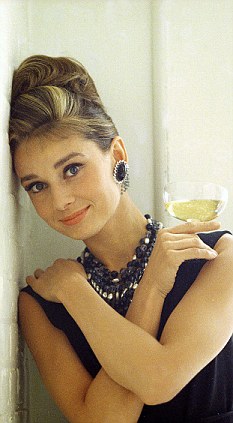 Audrey Hepburn Champagne