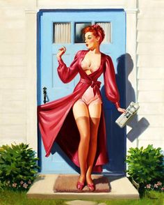 Morning Pin Up Girl