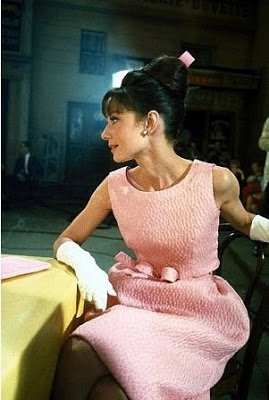 Audrey Hepburn Pink Givenchy Dress