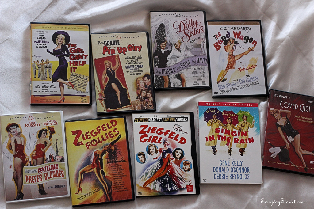 Dita Von Teese Favorite Films with Jayne Mansfield, Betty Grable, Marilyn Monroe, Old Hollywood Glamour