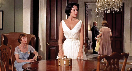 Elizabeth Taylor Cat on a Hot Tin Roof White Dress 