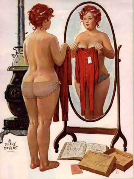 Hilda Pin Up Mirror