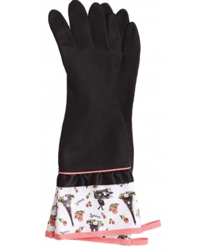 Jessie Steele Parisian Toile Rubber Gloves