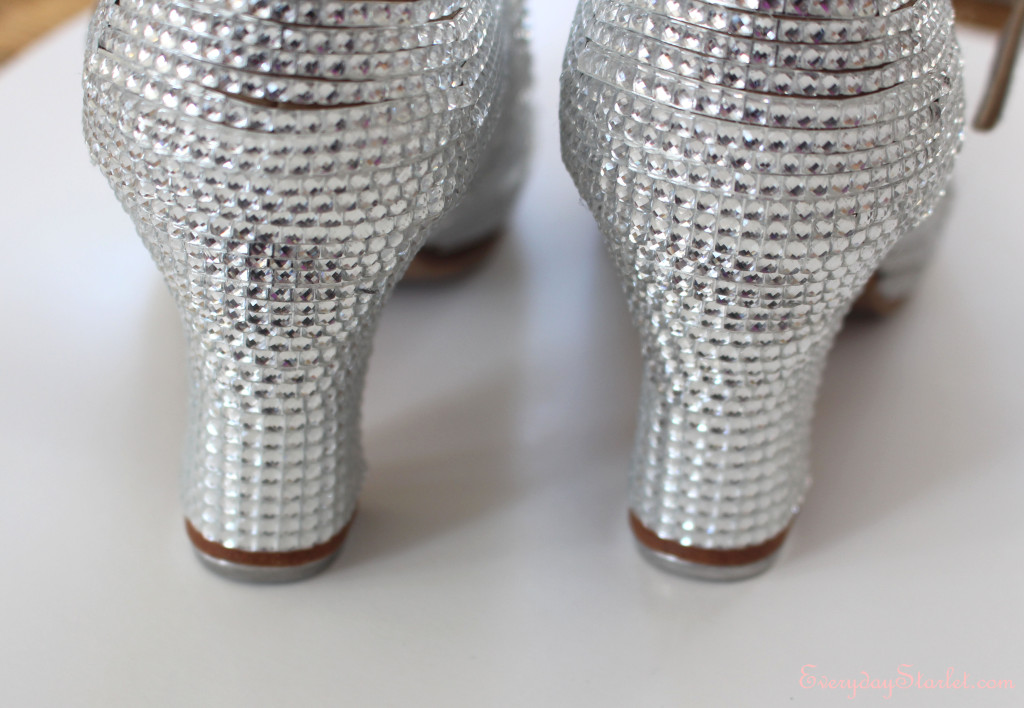 DIY Rhinestone Tap Shoes Sparkly Heels