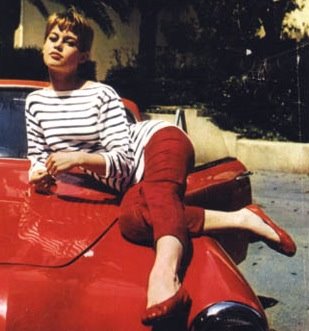 Brigitte Bardot Stripe Shirt