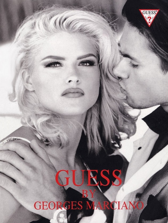 Anna Nicole Smith 90s Guess ads