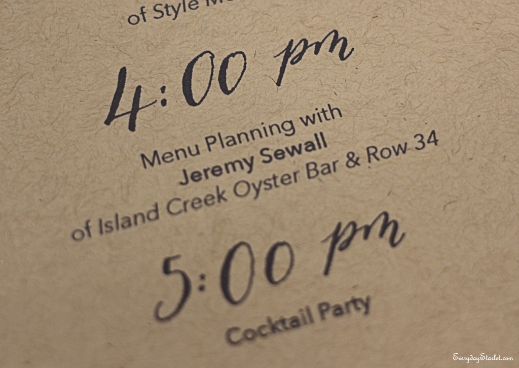 Holiday Meal Planning Jeremy Sewall of Island Creek Oyster Bar & Row 34 