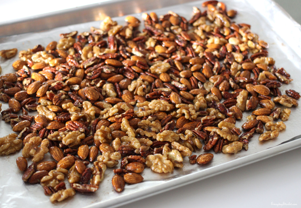 Roasted Spiced Nuts for the Holidays