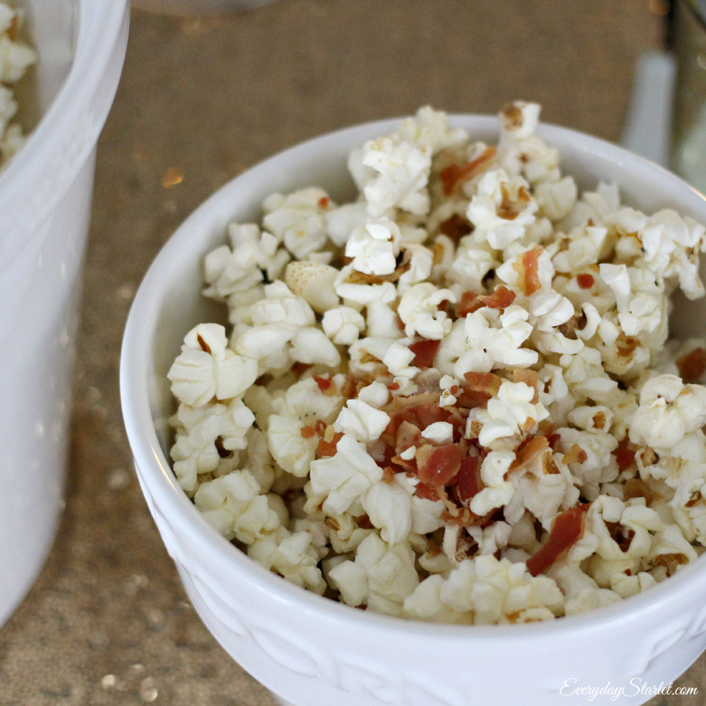 truffle, rosemary, pancetta popcorn