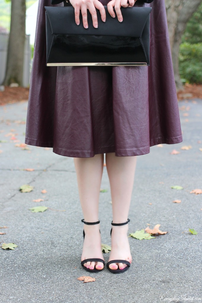 Off The Shoulder Fall Skirt