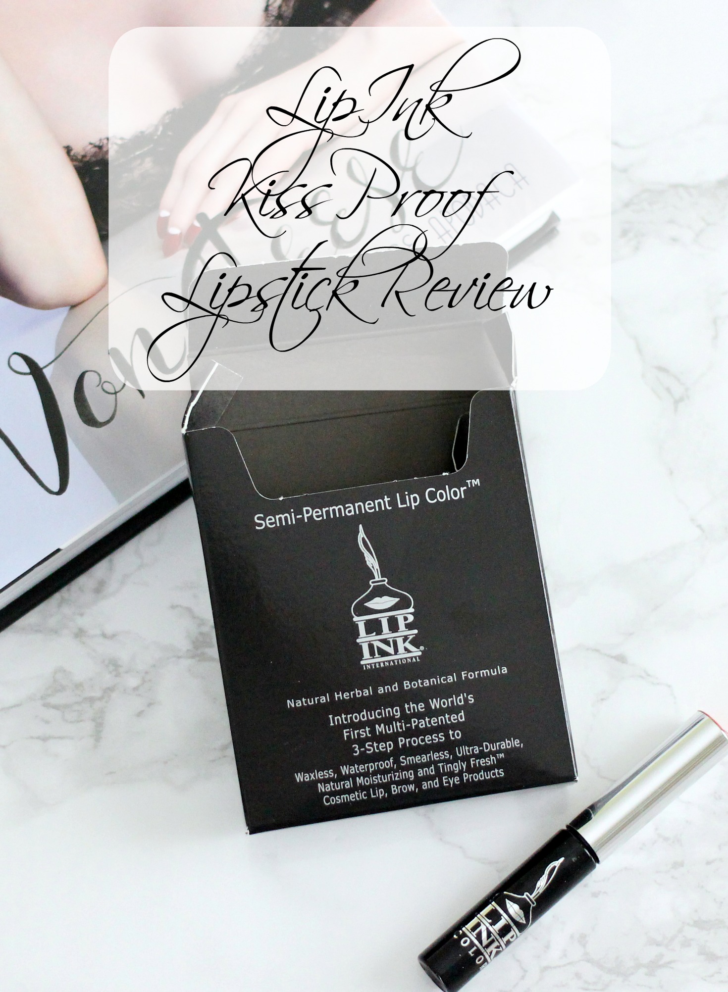 LipInk Kiss Proof Lipstick Review