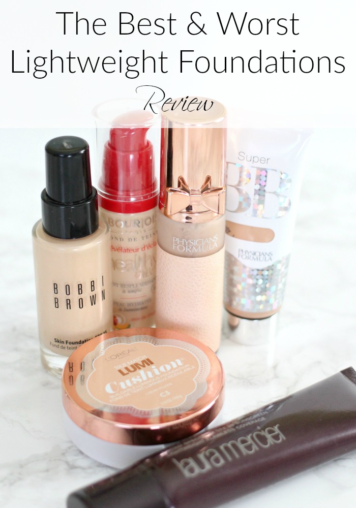The Best & Worst Lightweight Foundations Review