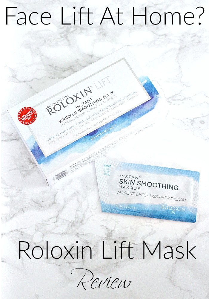 Face Lift At Home? Dermarche Labs Roloxin Lift Mask Review