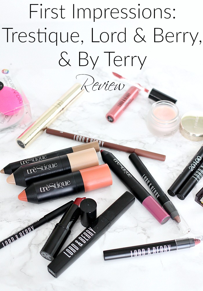 Full Face First Impressions | Trestique, Lord & Berry, By Terry Review, B Glowing UnBoxing