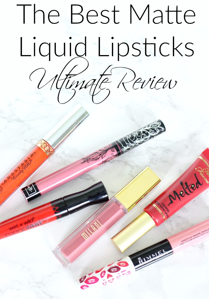 The Best Matte Liquid Lipsticks | Ultimate Review – Everyday Starlet