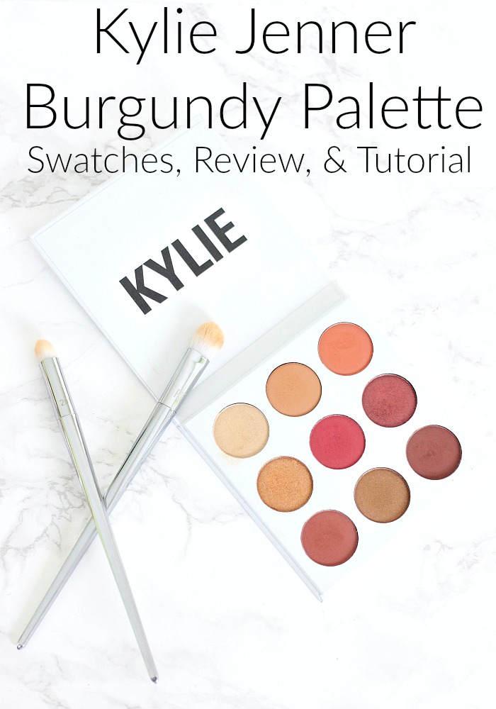 Kylie Jenner Burgundy Palette Swatches, Review, & Makeup Tutorial