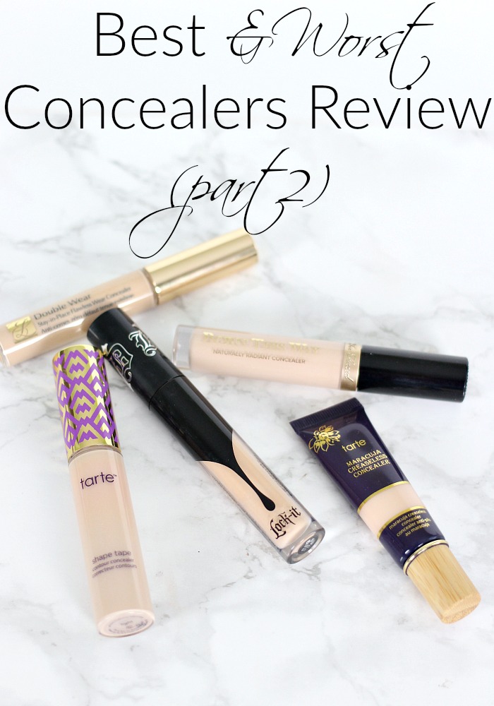 Best & Worst Concealers Review Part 2… & Best Concealer of All Time