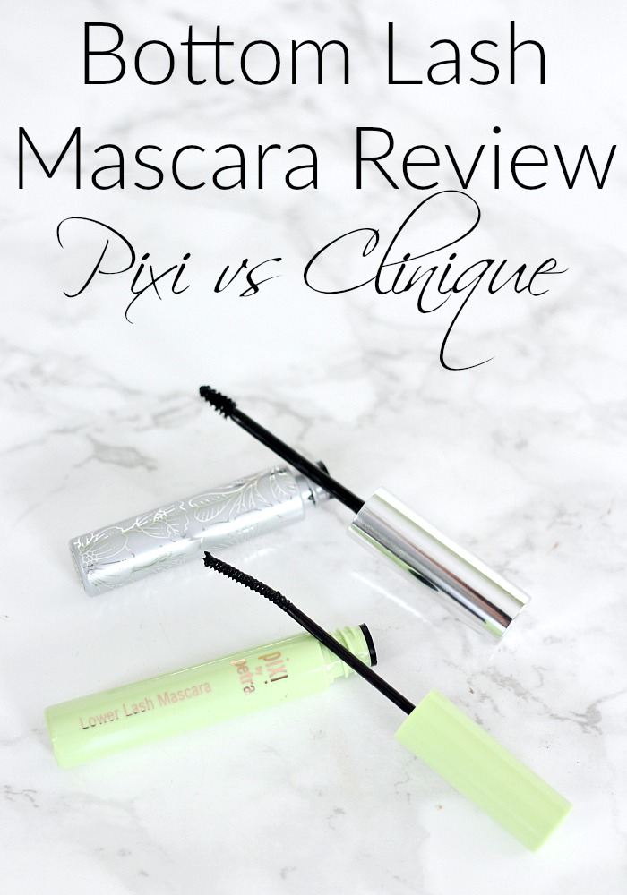 Bottom Lash Mascara Review | Pixi vs Clinique