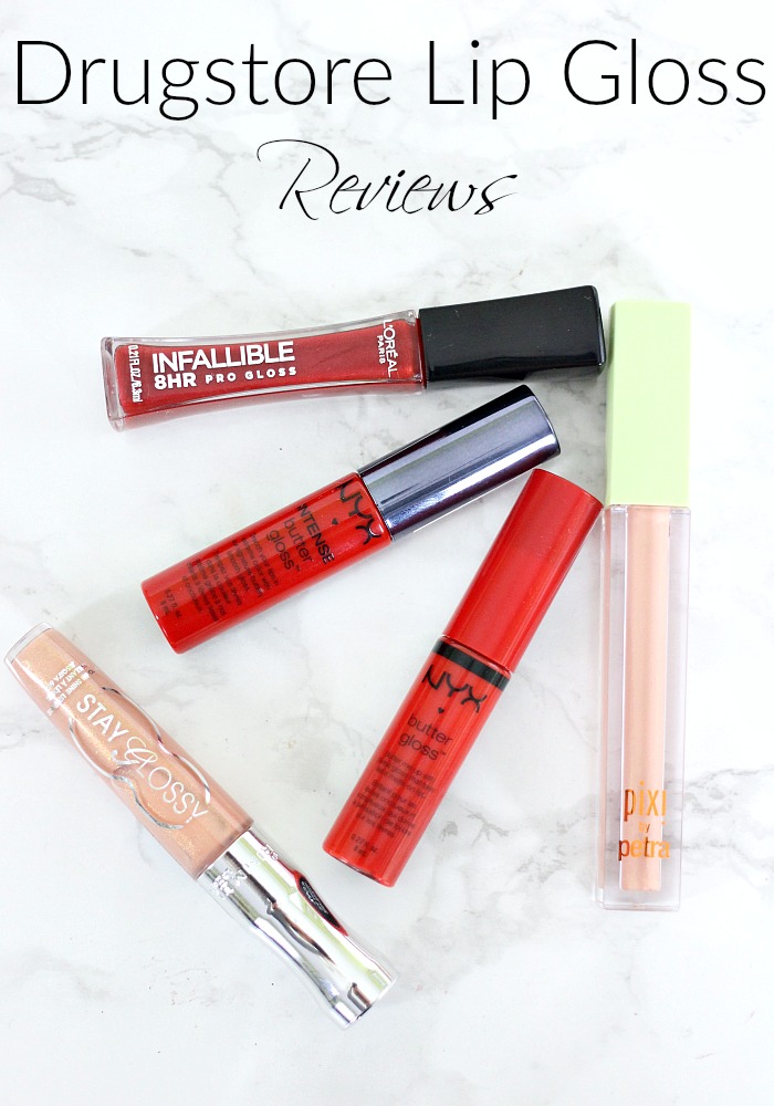Drugstore Lip Gloss Reviews | The Search for a Long Lasting Drugstore Lip Gloss