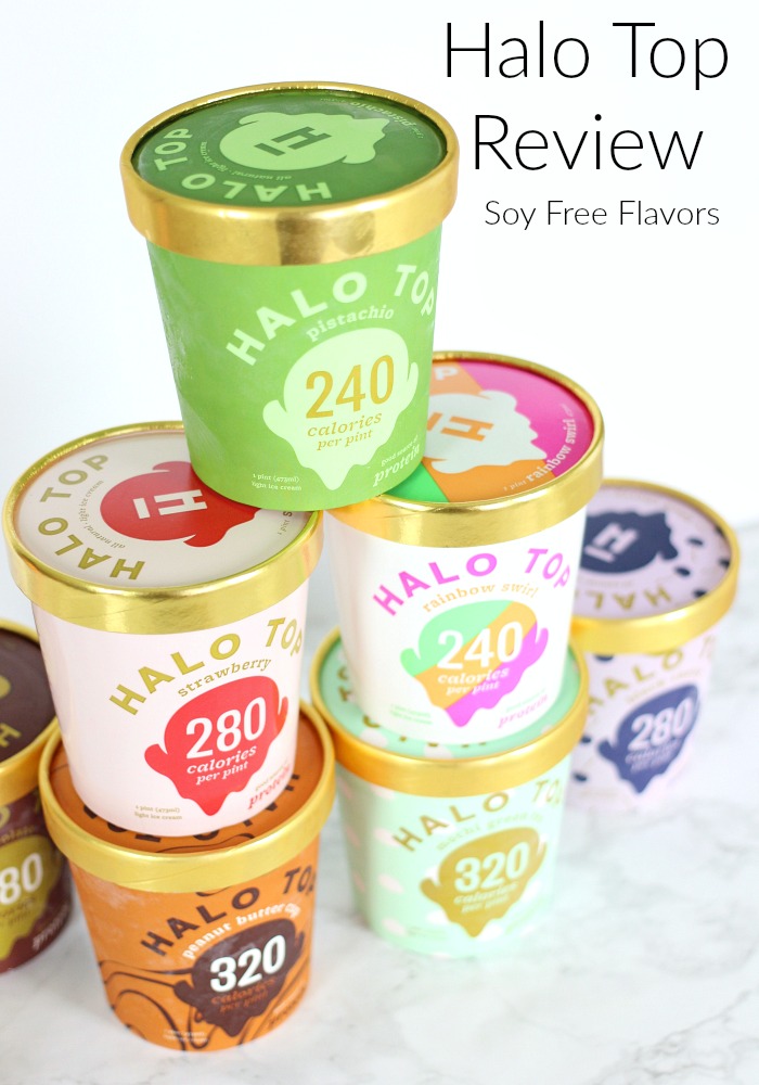 Best & Worst Halo Top Ice Cream Review | Soy Free Flavors