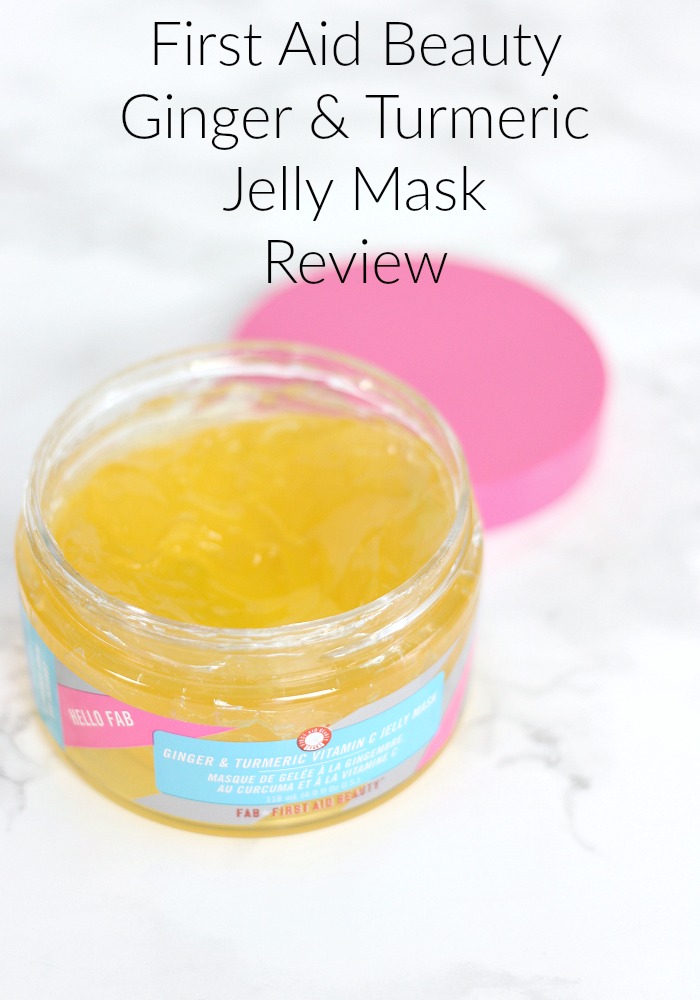 First Aid Beauty Hello FAB Ginger & Turmeric Vitamin C Jelly Mask, First Aid Beauty Hello FAB Ginger & Turmeric Vitamin C Jelly Mask Review, First Aid Beauty Ginger & Turmeric Mask, First Aid Beauty Ginger & Turmeric Mask Review, First Aid Beauty Ginger Mask, First Aid Beauty Ginger & Turmeric Vitamin C Jelly Mask, First Aid Beauty Ginger & Turmeric Vitamin C Jelly Mask Review, First Aid Beauty Ginger and Turmeric, First Aid Beauty Turmeric, First Aid Beauty Turmeric Mask, First Aid Beauty Turmeric Mask Review, First Aid Beauty Review, Over 30 Skin Care, Everyday Starlet, Sarah Blodgett, 