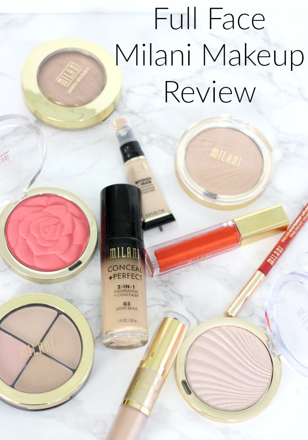 Full Face Milani Makeup Review | Affordable Glam Makeup Review