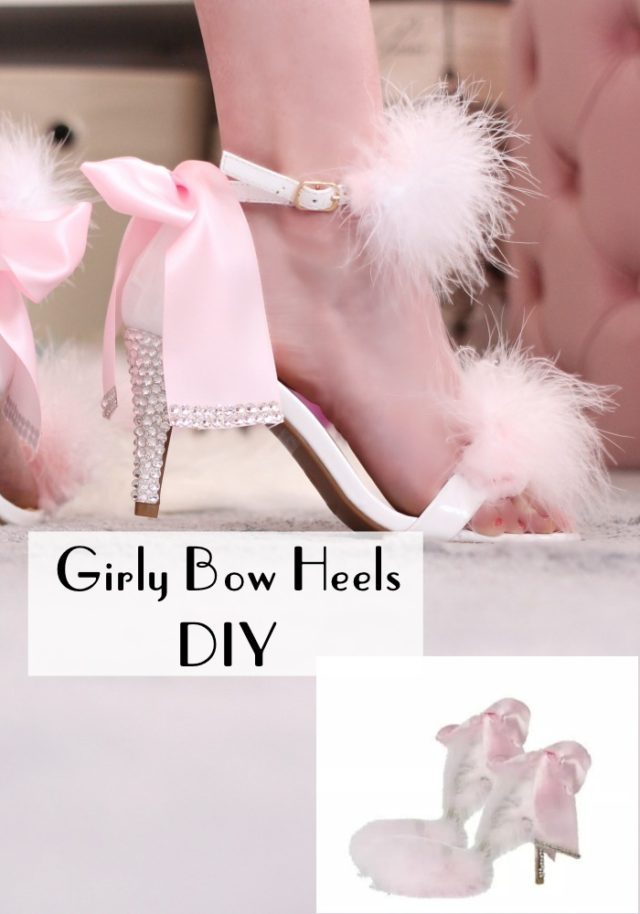 Girly Bow Heels DIY | Very Extra DIY Heels | Everyday Starlet