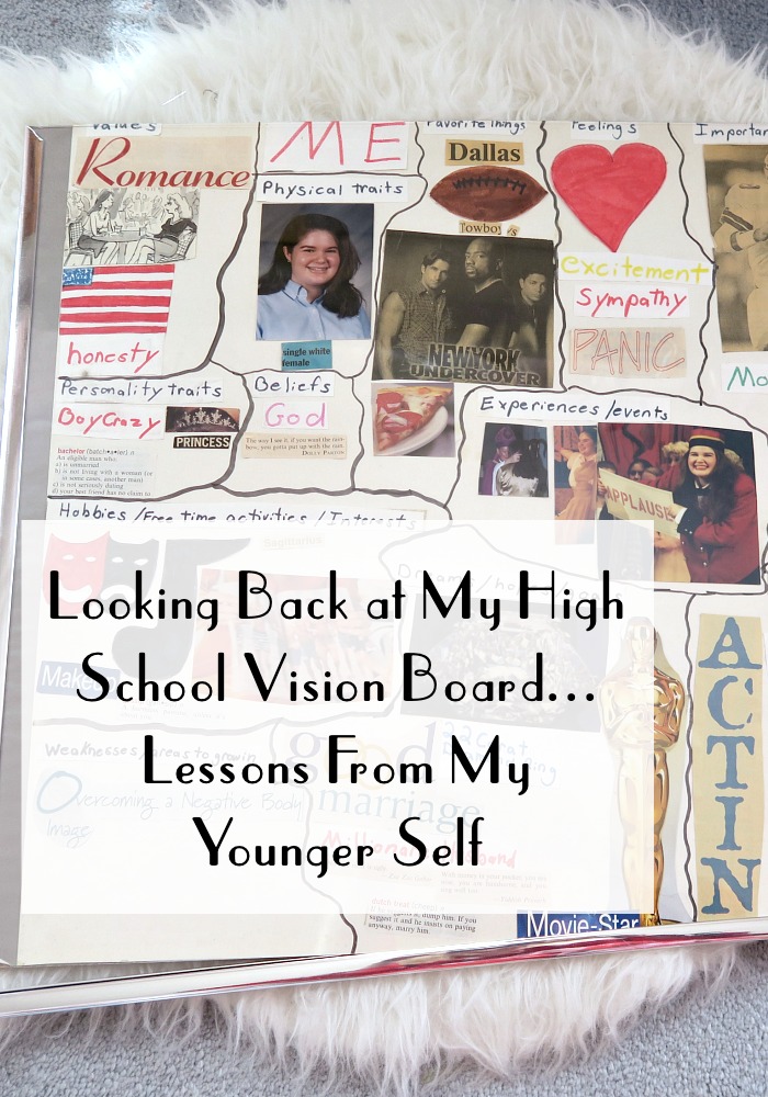 Looking Back at My High School Vision Board | Lessons From My Younger Self