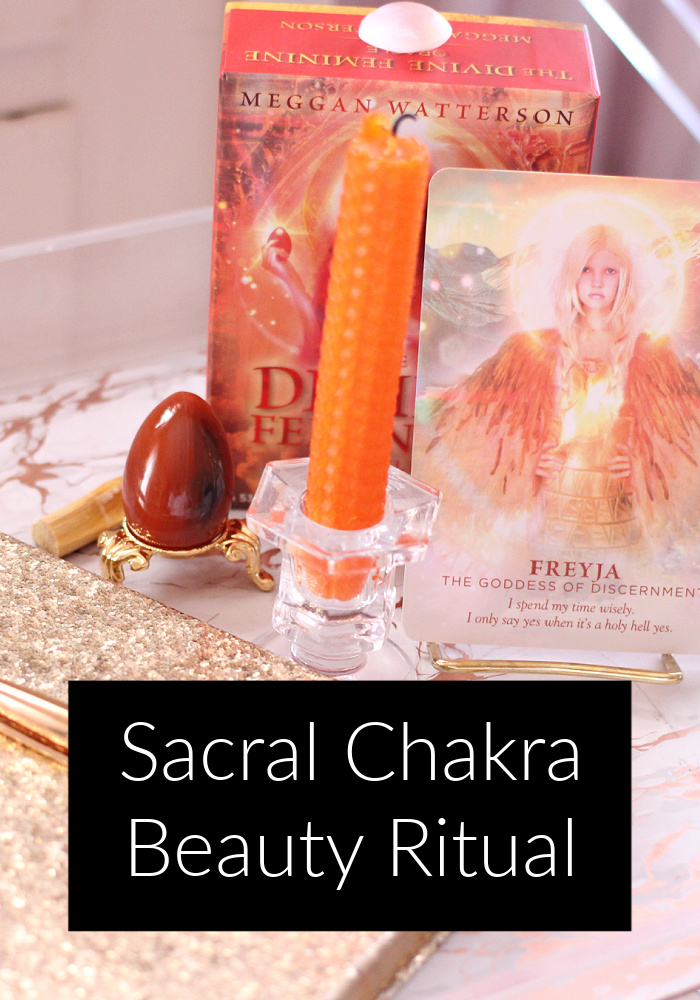 Sacral Chakra Beauty Ritual | Divine Feminine Beauty Ritual