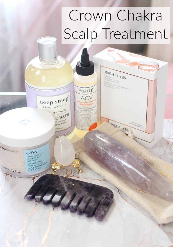 Opening the Crown Chakra Scalp Treatment | Divine Feminine Beauty Ritual