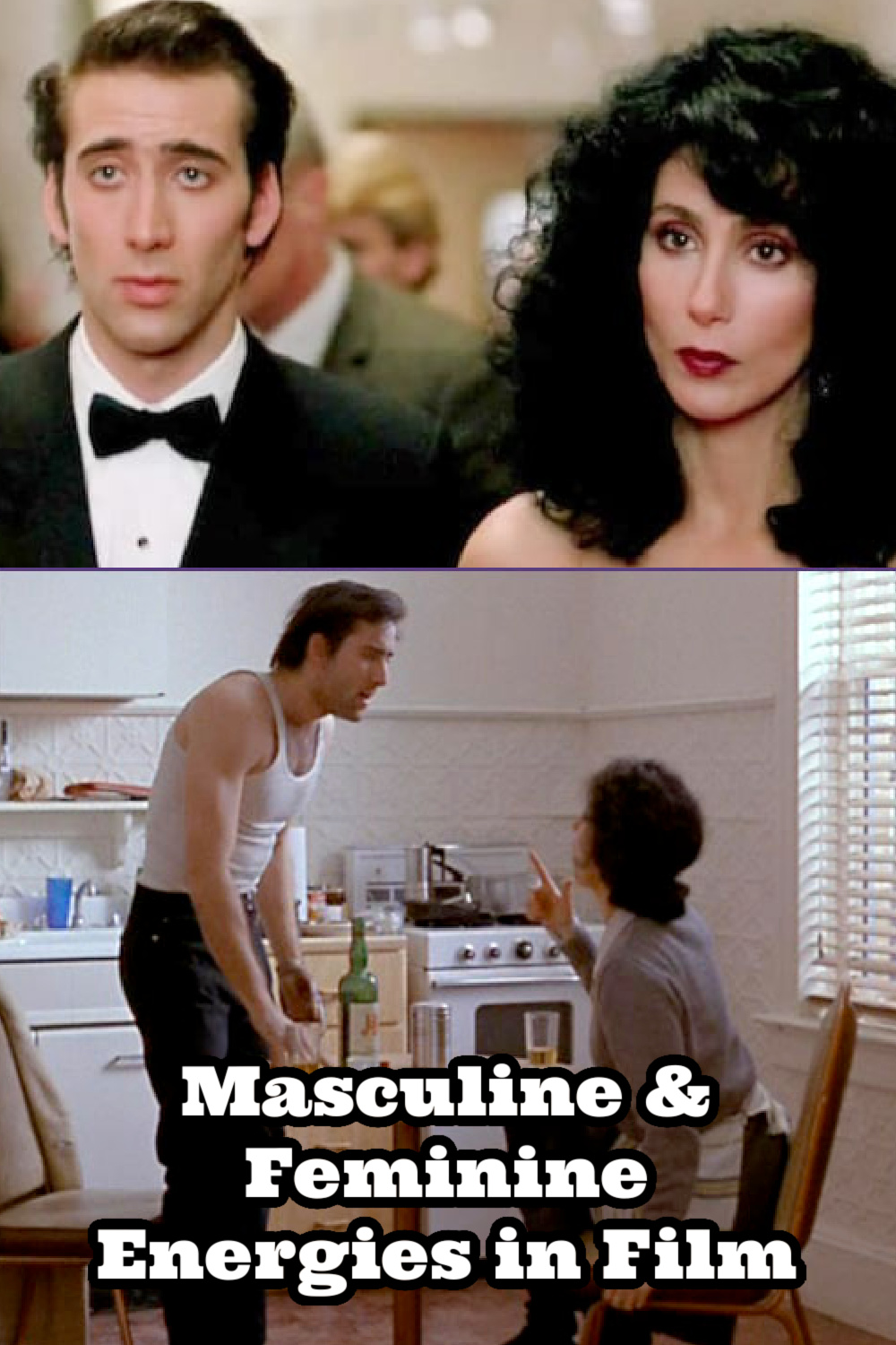 masculinity and death, masculine energy and death, feminine surrender, moonstruck movie review, moonstruck explained, masculine shield as a woman, feminine urge to test a mans strength, feminine testing, creating sexual polarity, sexual polarity in relationships, sexual polarity masculine feminine, how the feminine tests the masculine, understanding masculine and feminine energy, wounded feminine energy, feminine and masculine energy in relationships, why do men chase women, everyday starlet, sarah blodgett