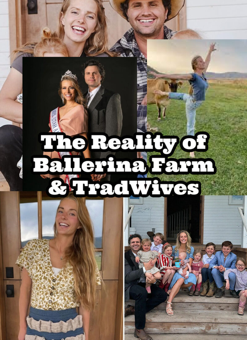 Deep Dive into Ballerina Farm | Tradwife Life is Fake | Women’s Intuition | Tradwife vs Modern Woman