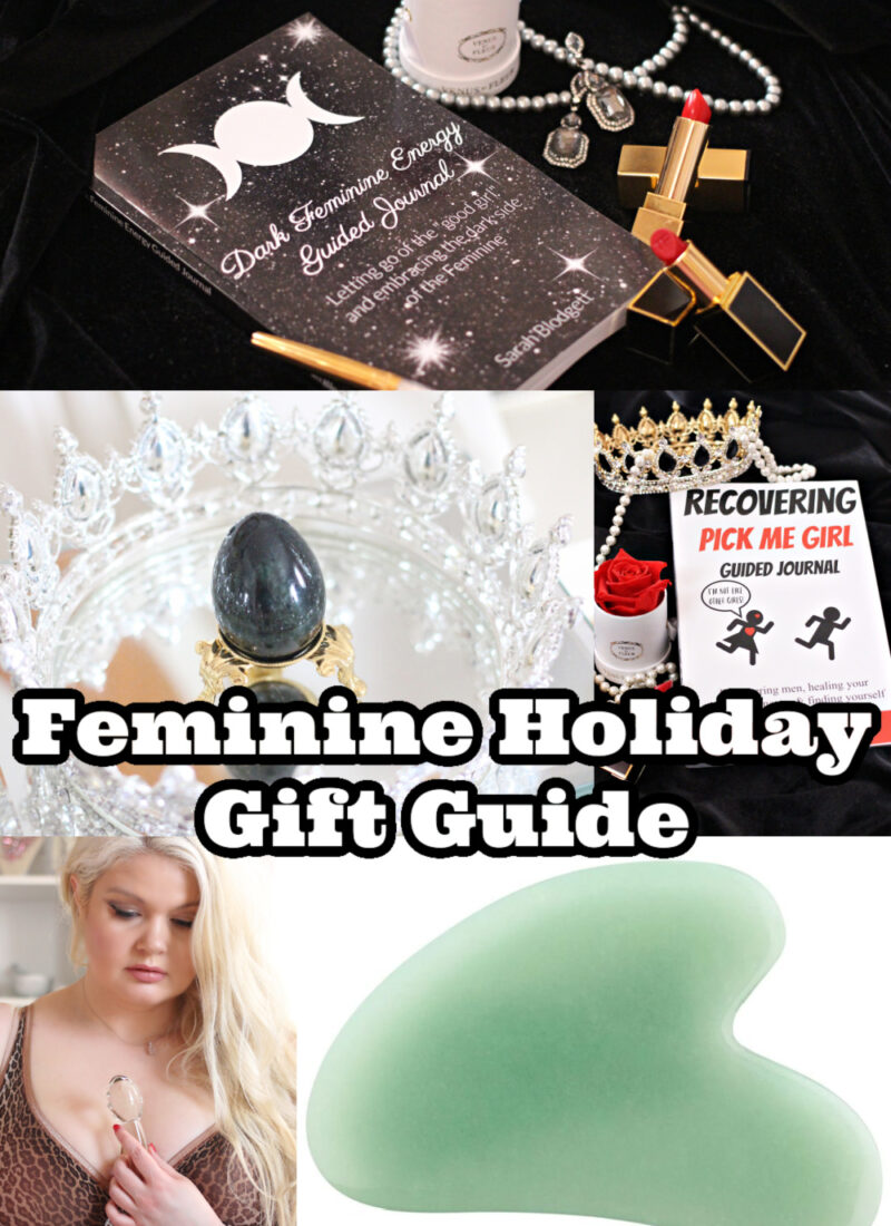 Feminine Favorites Holiday Gift Ideas | The Dark Feminine Book, Yoni Pleasure Palace, Cosabella, Carter & Jane