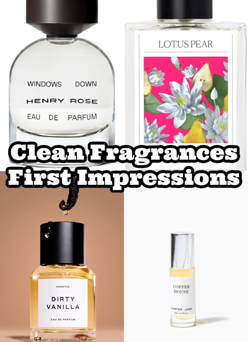 Clean Fragrance First Impression | Carter & Jane, Henry Rose, The 7 Virtues, Heretic Parfum Review 