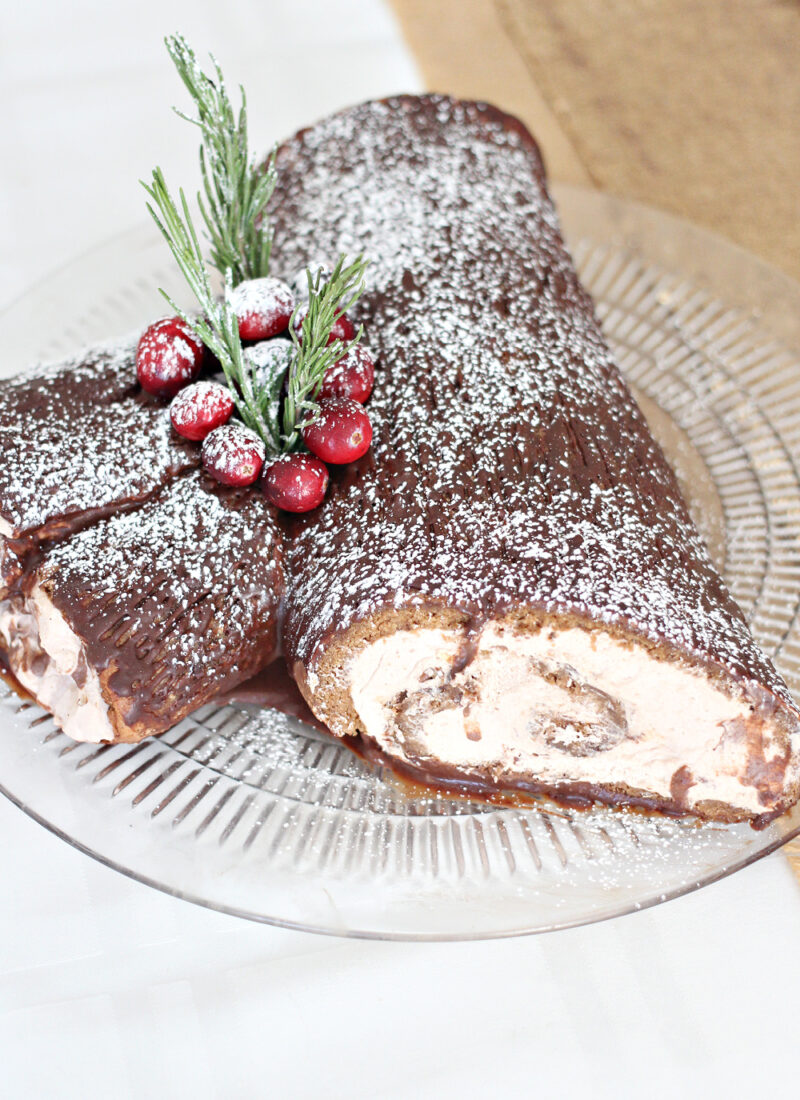 Christmas Yule Log Buche de Noel |Stepping Out Of My Comfort Zone This Christmas