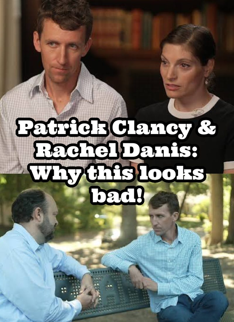 how not to handle a public scandal, biological clock women, men are failing their families, husbands are failing their families, women who settle, women who settle after 30, passive husband, patrick clancy new wife, patrick clancy 60 minutes, patrick clancy 60 minutes interview, patrick clancy 60 minutes interview reaction, patrick clancy red flags, patrick clancy rachel danis, patrick clancy interview, manchild epidemic, lindsay clancy trial, mothering a manchild, everyday starlet, sarah blodgett,